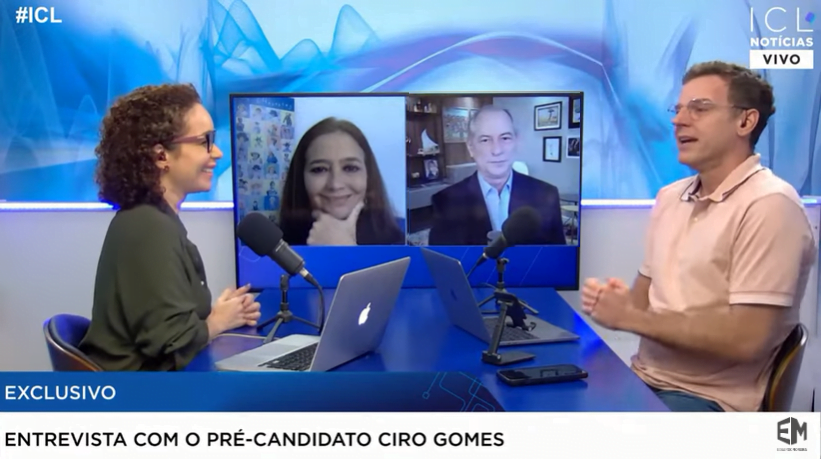 Entrevista com o pr candidato a presidente Ciro Gomes