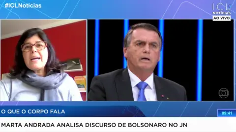 Especialista analisa linguagem não verbal de Bolsonaro no JN. O resultado é surpreendente! | 24/08/22