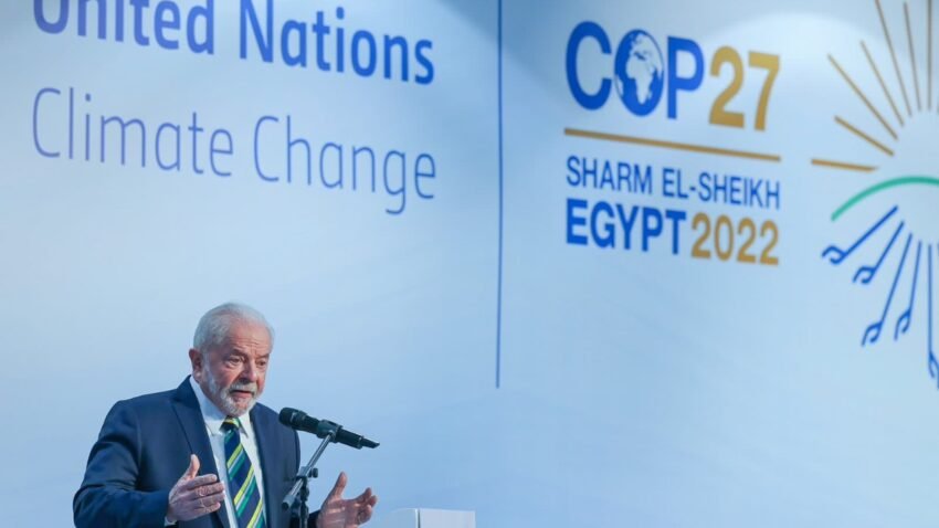 Na Cúpula do Clima (COP-27), Lula confirma proteção da floresta e combate ao aquecimento global, mas cobra ajuda financeira prometida no passado