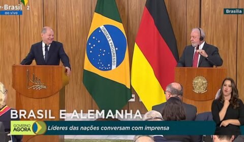 Em Brasília, Lula e chanceler da Alemanha restabelecem relação bilateral