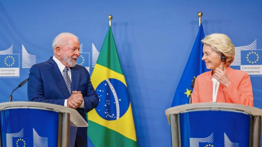 Acordo entre UE e Mercosul pode sair em 2023, diz presidente Lula