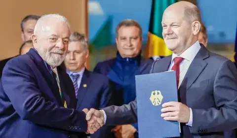 Lula diz que vai insistir no acordo Mercosul-União Europeia e pede mediação de chanceler alemão