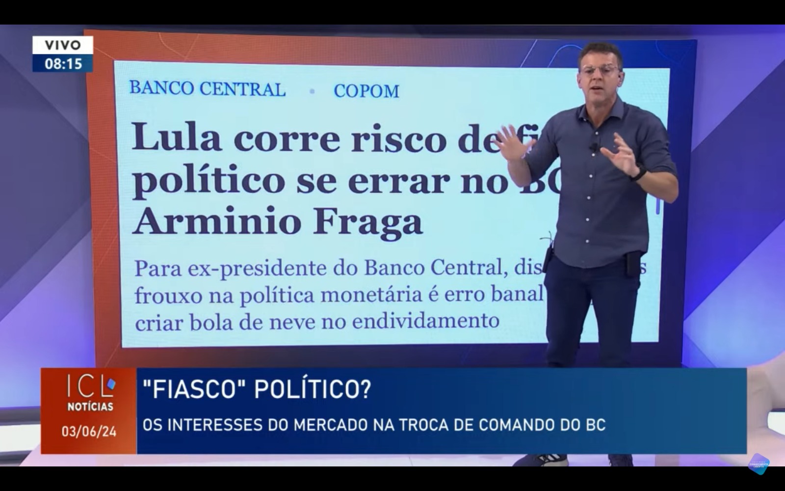 ICL MERCADO E INVESTIMENTOS - 03/06/24 - FIM DE SEMANA FOI MARCADO POR  DECLARAÇÕES CONTROVERSAS