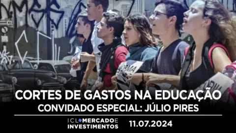 Professor Júlio Pires debate o histórico de gastos da educação