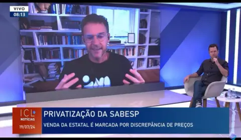 Eduardo Moreira sobre privatização da Sabesp: ‘Ação subiu porque função da empresa agora é dar lucro’