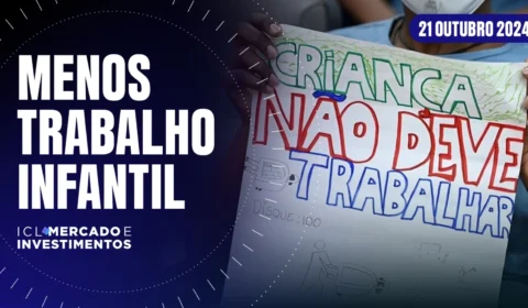 PNAD: Trabalho infantil recua 14,6% em um ano